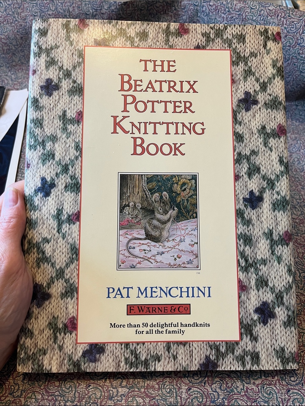 The Beatrix Potter Knitting Book Vintage First Edition 1987